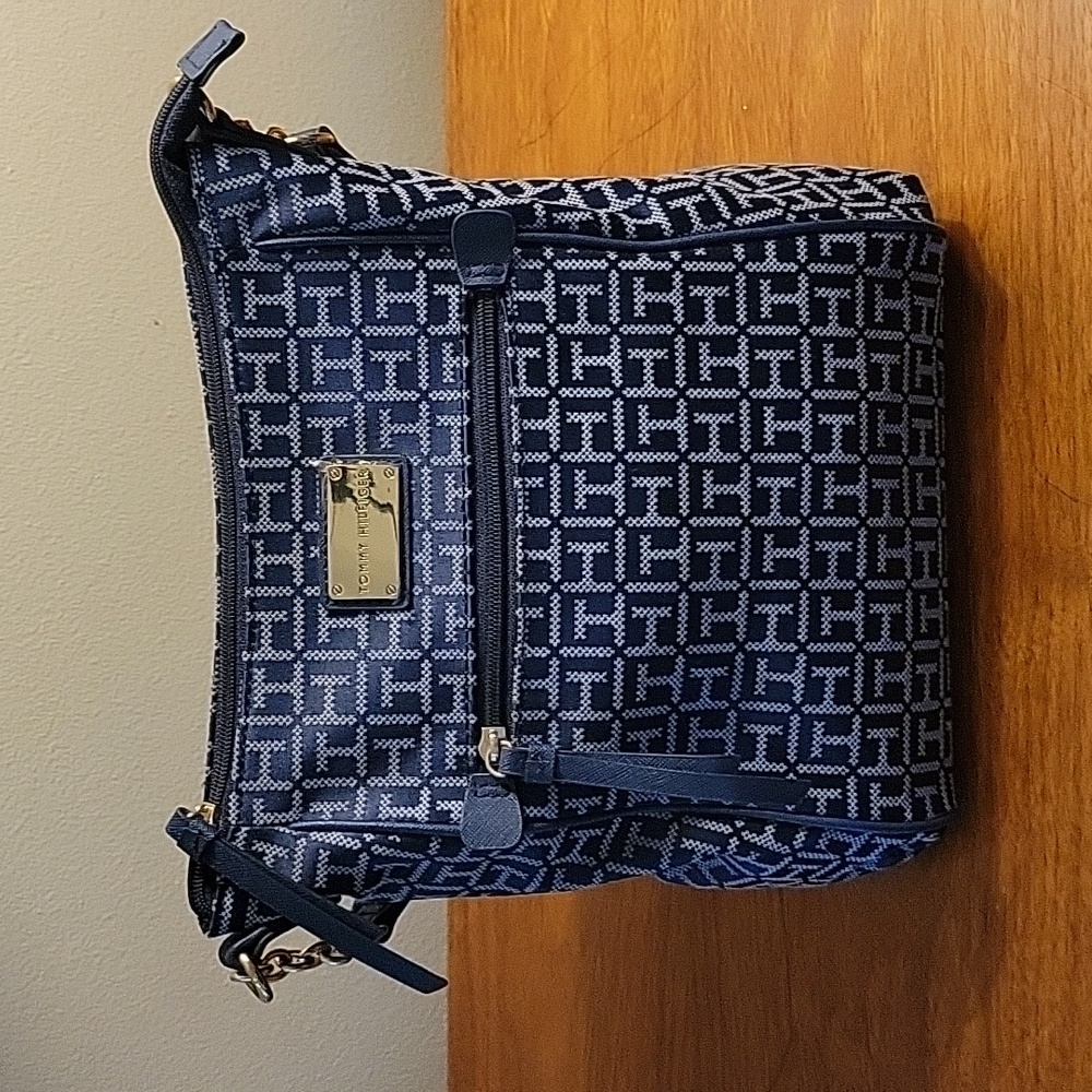 Blue, Tommy Hilfiger shoulder bag